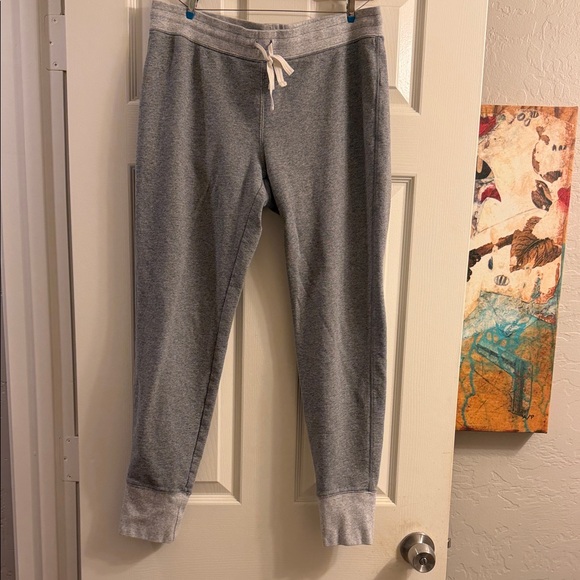 J. Crew Pants - J. Crew Gray Heathered Drawstring Jogger Pants M